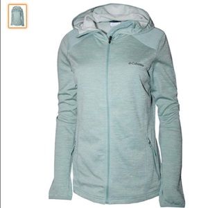 columbia rosemont station hooded full zip fleece